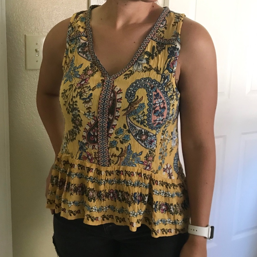 Boho blouse/tank - Picture 2 of 6